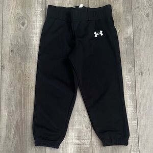 Under Armour Kids Black Baseball Pants